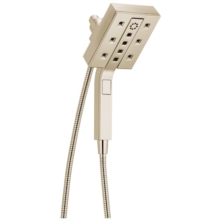 Delta Universal Showering Components H2OKinetic In2ition 4-Setting Two-in-One Shower 58473-PN-PR