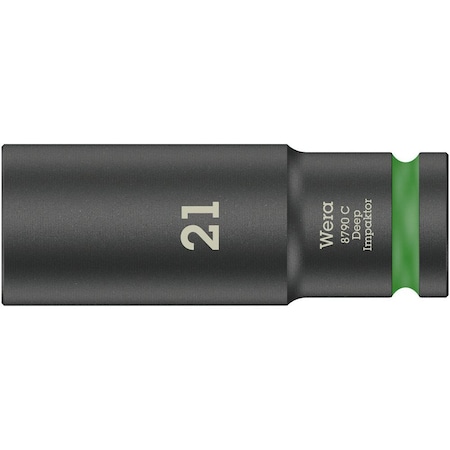 Wera 8790 C Impaktor Deep socket with 1/2 in drive, 14 x 83 mm 5004831001