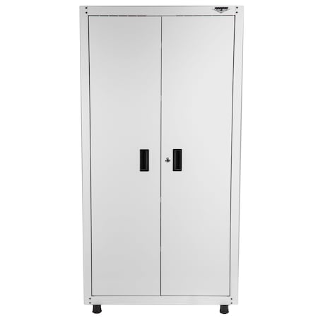 Viper Tool Storage 72-Inch H x 36-Inch W Locker with 3 Adjustable Shelves, White V3603LWH