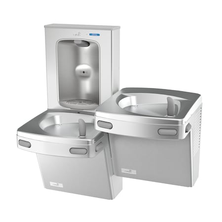 Oasis Versacooler II Bi-Level Drinking Fountain Stainless Steel, Refrigerated 8 Gph & Bottle Filler 507038