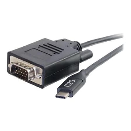 Cb Distributing 3 ft. USB C To Vga Adapter Cable - Video Adapter ST825180