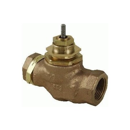 Schneider Electric Venta. Globe Valve. 1 in. 2-way. straight threaded NPT. stem up open. brass trim. 14 Cv. S/A BLM G2 VB-7213-0-4-08