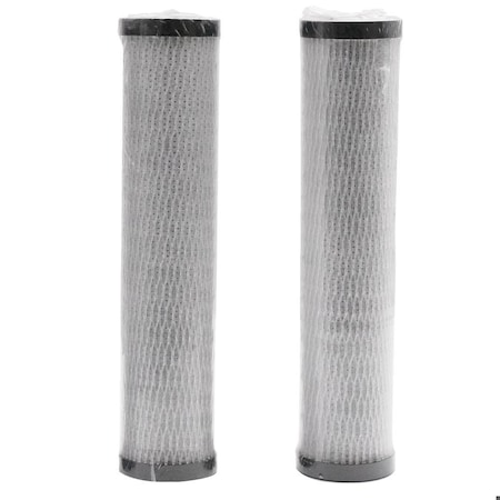 Westbrass Replacement Filter Cartridges for F400 Under Sink In-line Filter Unit (2-Pack) F400R