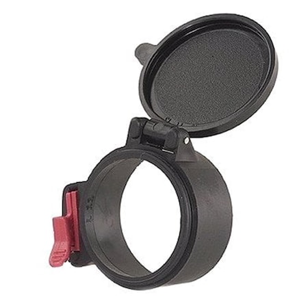Butler Creek Flip-Open Scope Cover 2.41 in. Objective Size 45 Black 30450