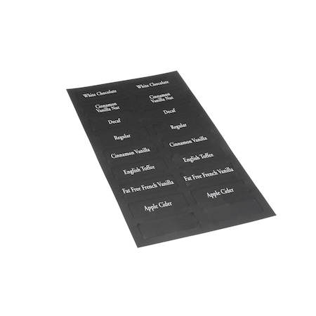 Bunn DECALSVAR FLVRS HC/FMD 30F3 26537.0003