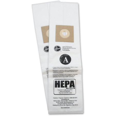 Hoover Vacuum Bag, 10 PK AH10170