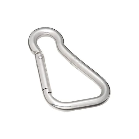 National Hardware 3166BC Series Spring Snap, 1100 lb Working Load, Stainless Steel, Zinc N262-428