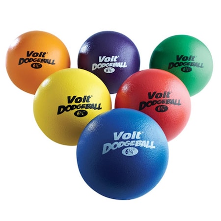 Voit 6.25 in. Tuff Dodgeball - Prism Pack 1369507