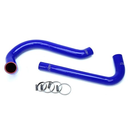 Hps Performance High Temp Reinforced Silicone Radiator Coolant Hose Kit, Blue, 57-1627-BLUE