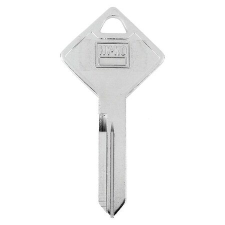 Hy-Ko Key Blank, Brass, Nickel-Plated, For: Truck Cap ARE1 11010ARE1
