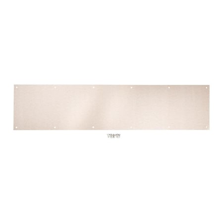 National Hardware 8 In. x 34 In. Satin Nickel Aluminum Kickplate N270-316