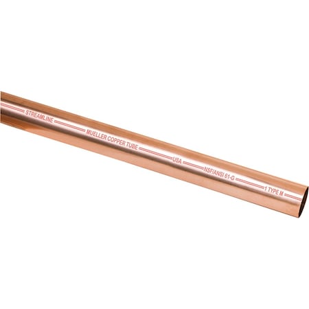 Streamline 3/4'' IDx20 ' Type M Copper Pipe MH06020