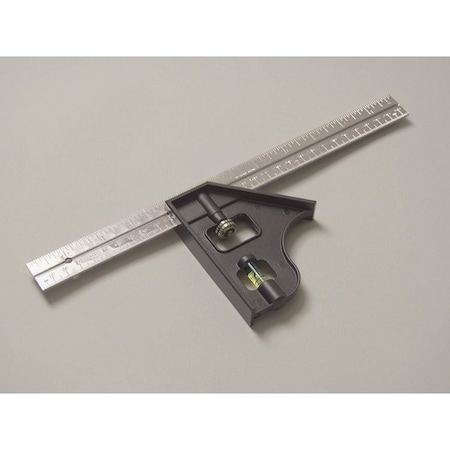 Kraft Tool Kraft Tools 12" Combination Square w/Zinc Head SLCS1