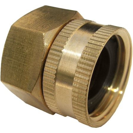 Westlake Pipe & Fittings 3/4'' FHTx3/4'' FPT Brass Adapter 15-1715
