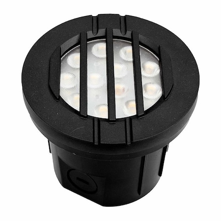 Westgate INTEGRATED LED WELL LIGHT LOUVER 12-24V AC/DC 6W 30K - BLACK, 3000K WLL-106-30K-BK