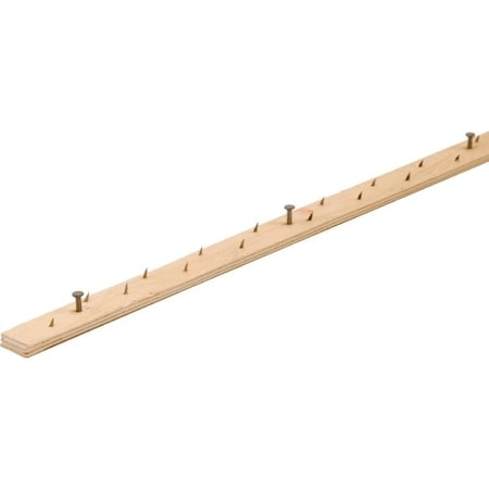 M-D Building Products 7532275311 Carpet Tack Strip, 48 in L, 1 in W, Plywood, Nail Fastener WM100W