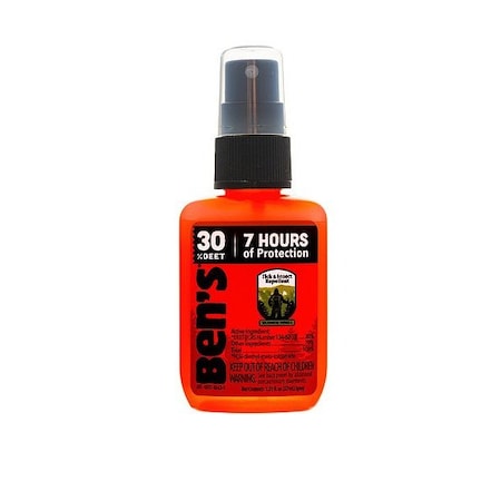 Bens Insect Repellant, Pump, 1.25 oz., PK12 0006-7190