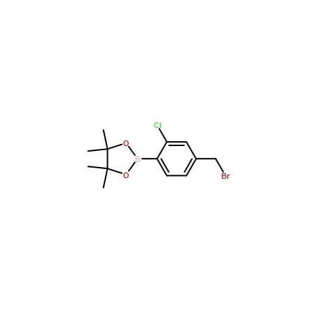 Ak Scientific 4-Bromomethyl-2-chlorophenylboronic acid pinacol ester (5g), CAS 1256360-55-0 X0489-5g