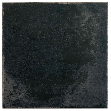 Apollo Tile Faenza 8x8 Black Porcelain Square Wall and Floor Tile (6.46 sq ft/case), 15PK APLCEL88BLKA