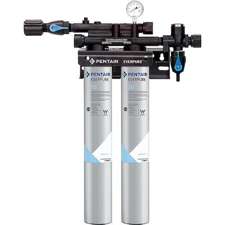 Pentair Everpure Water Filtration System, 3/4 in, FNPT EV932472 -75