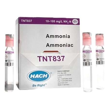 Hach Ammonia Vial Test, Vial TNT837