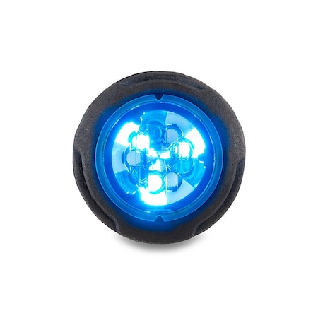 Federal Signal Tri color, (9) Blue/Amber/White LEDs 416309-BAW