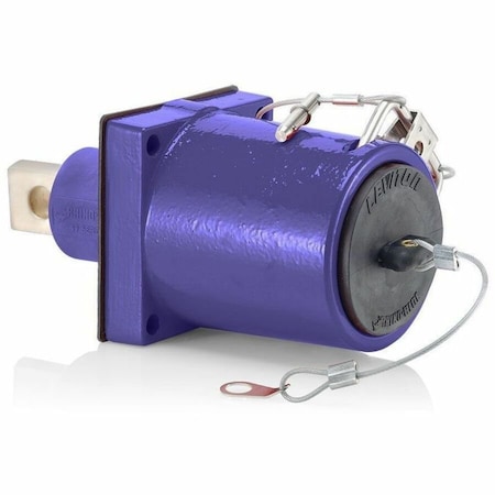 Leviton Electrical Receptacles 49 Series 1 Hole Bus Bar Fml Recep Purp 49FR1-XP