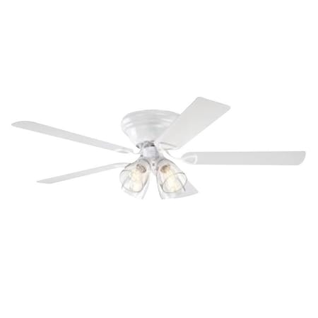 Westinghouse Contempra IV Series 7232000 Ceiling Fan, Bird's Eye Maple/Rosewood Blade, 52 in Sweep, MDF Blade 7311500