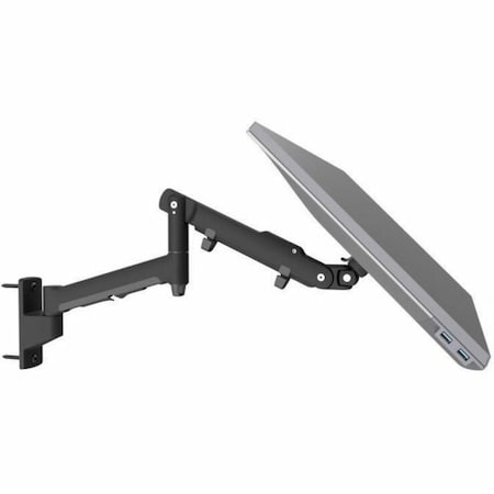 Atdec single display wall mount, built in visual tension gauge, suits flat screen monitors up to AWMS-DW-B