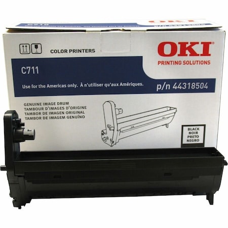 Oki 20000 Yield Image Drum Kit - Black 44318504