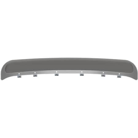 Replacement For Peterbilt 389 Year 2023 Mustache Smoked Bug Shield W Ss Trim