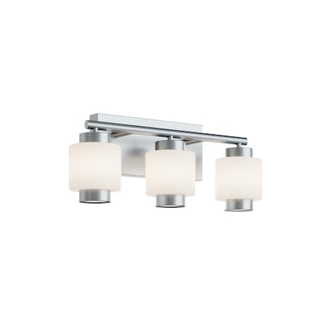 Afx Sydney 21in LED Vanity, Satin Nickel SYDV2107LAJUDSN