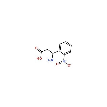 Ak Scientific 3-Amino-3-(2-nitrophenyl)propanoic acid (5g), CAS 5678-48-8 Y9499-5g