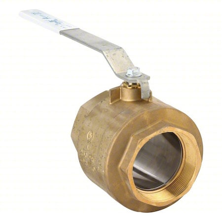 Apollo Valves Manual 2-Way Ball Valve, NPT, Brass 77FLF14A01