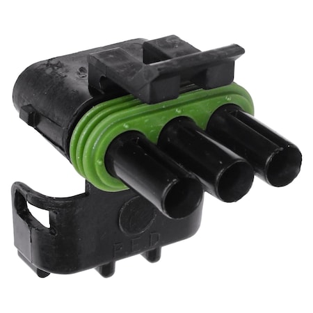 Auveco 3-Cavity Connector Shell For Female Terminal, 15PK 15954