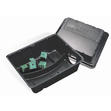 Jt Eaton Rat Size Safe-Tee Plastic Bait Station 901