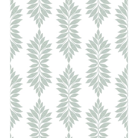 York Wallcoverings Broadsands Botanica Light Green Wallpaper CV4425
