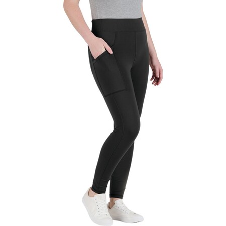Berne Womens XL Black Utility Leggings WP23BKR480