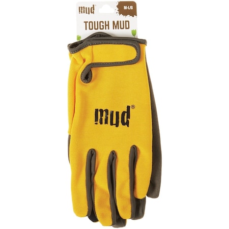 Mud Womens Medium/Large Synthetic Leather Saffron Garden Glove MD51001S-WML