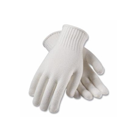Pip 7 ga Standard Weight Seamless Knit Cotton/Polyester Gloves, Large, Continuous Knit, Medium, 12PK 112-35-CB110/L
