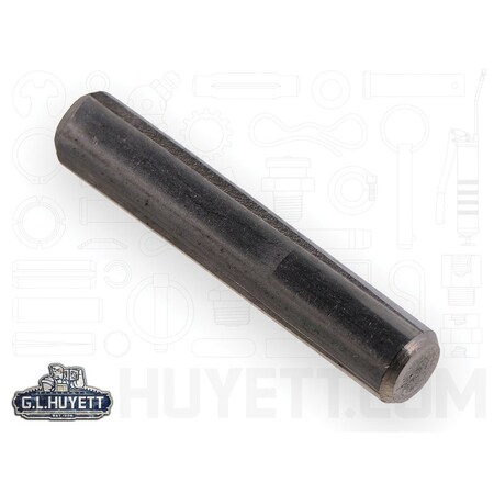 Huyett Type A Grooved Pin, 300 Stainless Steel, 0.219 in Dia x 0.217 in Small End Dia x 1.000 in Length GPS-0218-1000-A