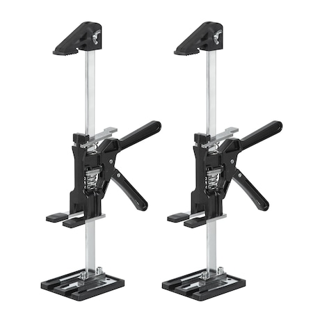 Powertec Labor Saving Arm Jack 2 PK - 220 lbs Heavy Duty Furniture Lifter, 10 Adjustable Height, 2PK 71912N
