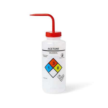 United Scientific Wash Bottle, 1 L, Dia, PK4 UN370071