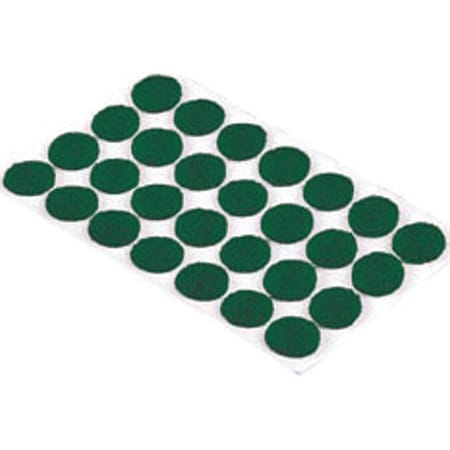 Shepherd Hardware Pad Felt 3/8 in. Green 28PK 9421