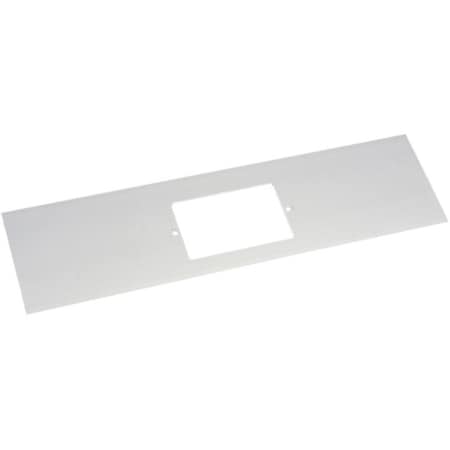 Wiremold Open Cover Plate, Gray, Aluminum ALA-SG