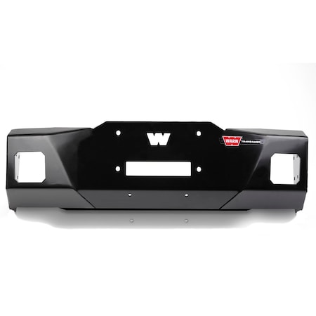 Warn Winch Mount For Warn Heavyweight Winches; BoltOn; Steel; Black Powdercoated 107651
