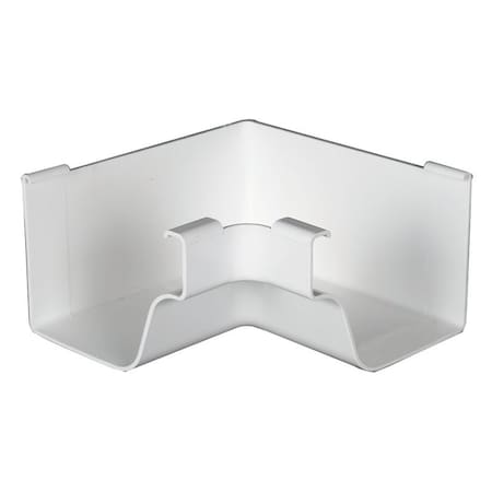 Euramax Amerimax Stair Post, 5 in Gutter, Vinyl, White M0504