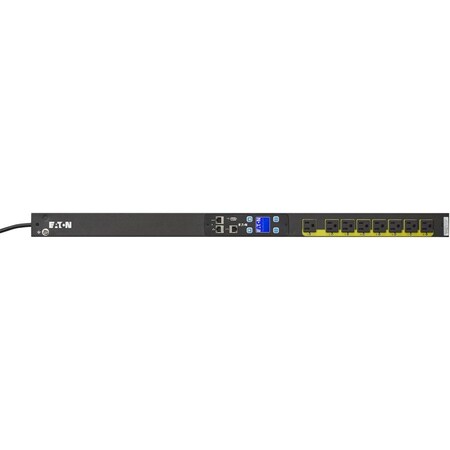Eaton Managed rack PDU, 0U, 5-15P input, 1.44 kW max, 120V, 12A, 10 ft cord, Single-phase, No EMA111-10