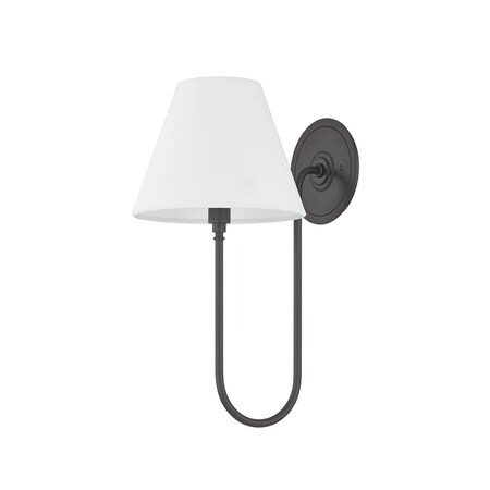 Hudson Valley Lighting Hawthorne Wall Sconce in Distressed Bronze by Mark D. Sikes MDS2300-DB