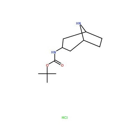 Ak Scientific tert-Butyl 8-azabicyclo[3.2.1]octan-3-ylcarbamate hydrochloride (1g), CAS 403479-18-5 5418AB-1g